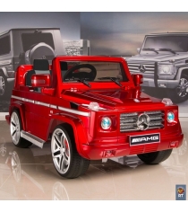 Электромобиль mercedes benz amg new version 12v r c red с резиновыми колесами 50...