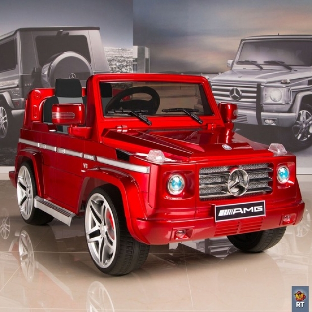 Электромобиль mercedes benz amg new version 12v r c red с резиновыми колесами 5036