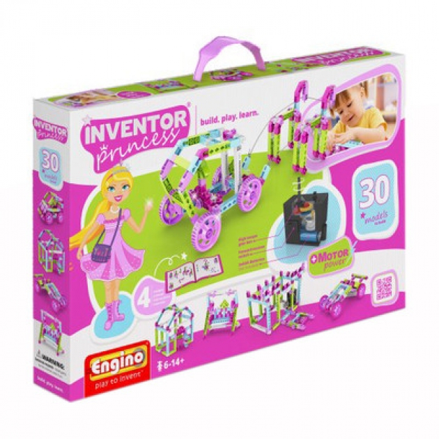 Конструктор 30 в 1 inventor girls 682 детали Engino IG30