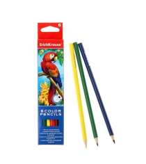 Цветные трехгранные карандаши artberry 6 цветов Erich Krause 32478