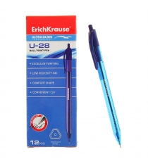 Автоматическая шариковая ручка ultra glide technology u 28 Erich Krause blue