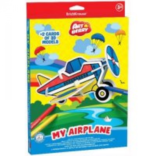 Игровой 3d пазл для раскрашивания my airplane Erich Krause 37301EK-no