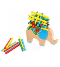 Деревянная игрушка баланс слоник с поклажей Фабрика фантазий 51619