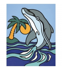 Картина по номерам дельфин 30 х 40 см Фабрика Творчества КА016...