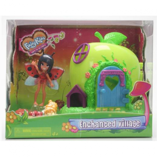 Игровой набор Fairy Kids Фея Лади и яблочный домик 84208-2