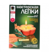 Набор для изготовления свечи мастерская лепки огненный цветок Фантазер 217025...