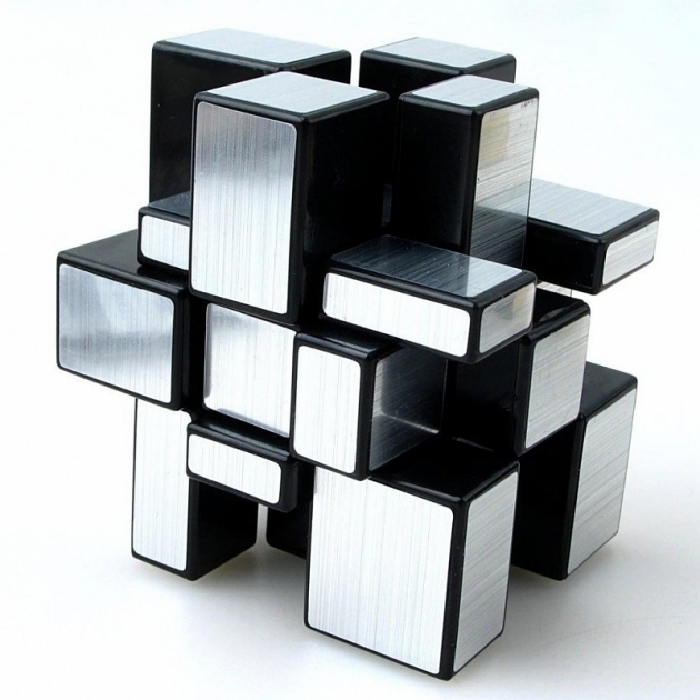 Головоломка Кубик 3х3 Серебро Fanxin 581-5.71