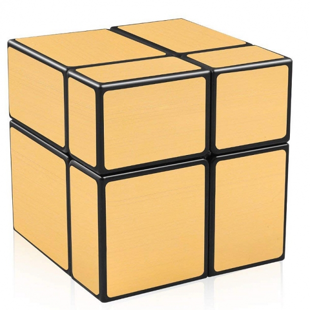 Головоломка Кубик 2х2 Золото Fanxin FX7721-1