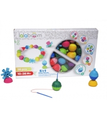 Игрушка развивающая 5 в 1 lalaboom 36 предметов Fat Brain Toys BL300