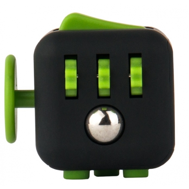 Игрушка антистресс Fidget cube 02014 Green Black