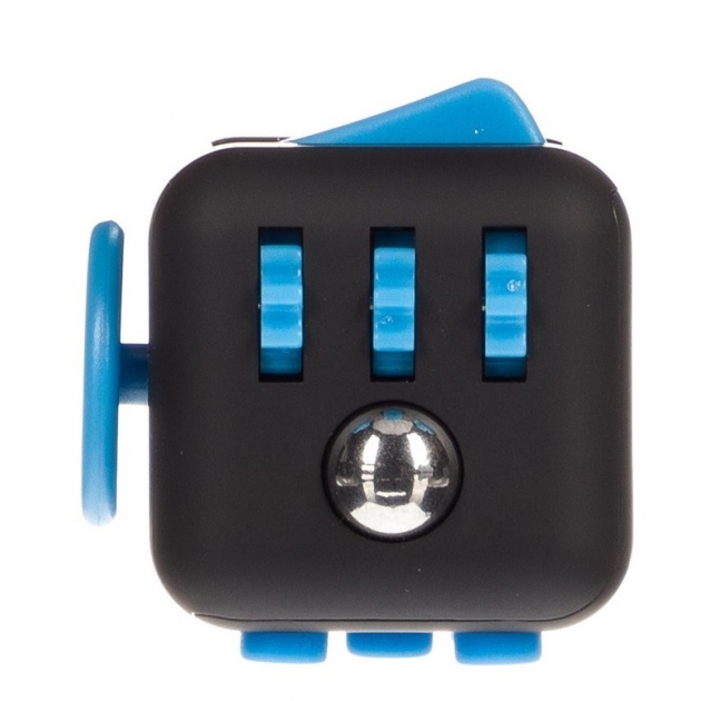 Игрушка антистресс Fidget cube 02015 Blue Black