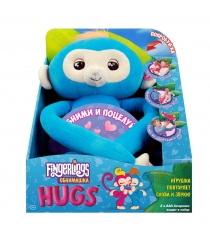 Мягкая игрушка Wowwee обезьянка обнимашка голубая 3531...