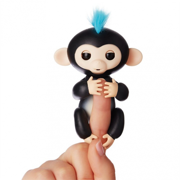 Fingerlings Ручная обезьянка Финн 3701A интерактивная игрушка робот WowWee