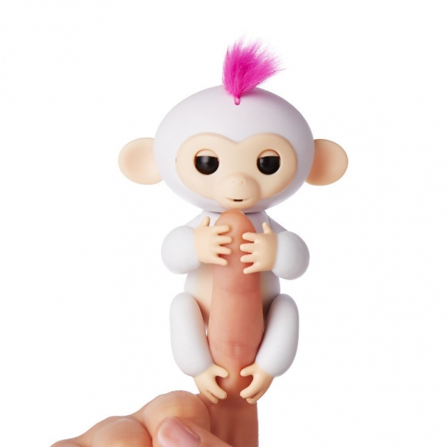Fingerlings Ручная обезьянка София 3702A интерактивная игрушка робот WowWee