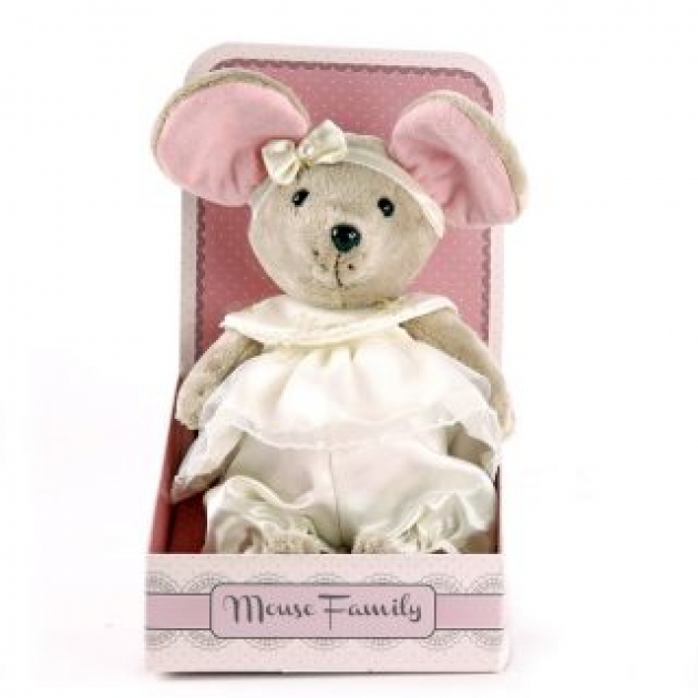 Мышка вaby mouse пушинка в костюмчике Fluffy Family 681208