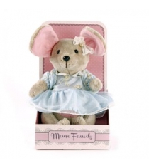 Мышка вaby mouse капелька в платье Fluffy Family 681209
