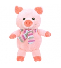 Мягкая игрушка поросенок малыш с шарфом 25 см Fluffy Family 681539...