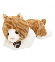 Мягкая игрушка кошка лежебока 28 см Fluffy Family 681516...