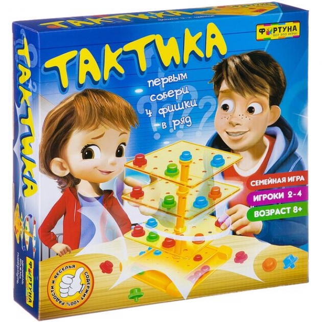 Настольная семейная игра тактика Фортуна Ф87005