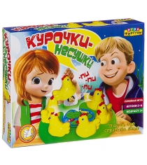 Настольная семейная игра курочки несушки Фортуна Ф94476 ...