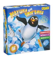 Настольная семейная игра ловушка для пингвина Фортуна Ф77172
