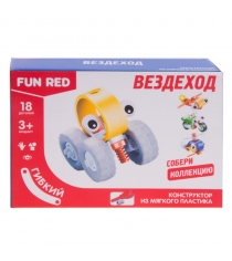 Конструктор гибкий вездеход 18 деталей Fun Red FRCF001-O