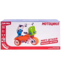 Конструктор гибкий мотоцикл 90 деталей Fun Red FRCF007