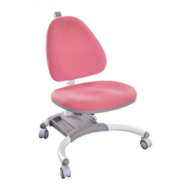 Детское кресло FunDesk SST4 серый розовый