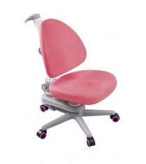 Детское кресло FunDesk SST10 серый розовый