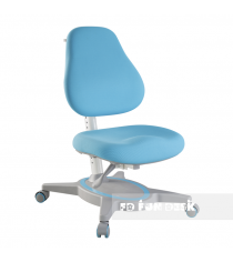 Ортопедическое кресло FunDesk Primavera I серый голубой