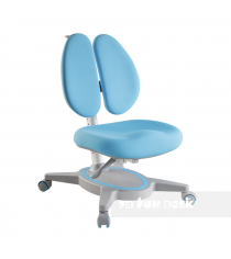 Ортопедическое кресло FunDesk Primavera II серый голубой