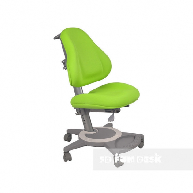 Кресло для дома FunDesk Bravo серый зеленый