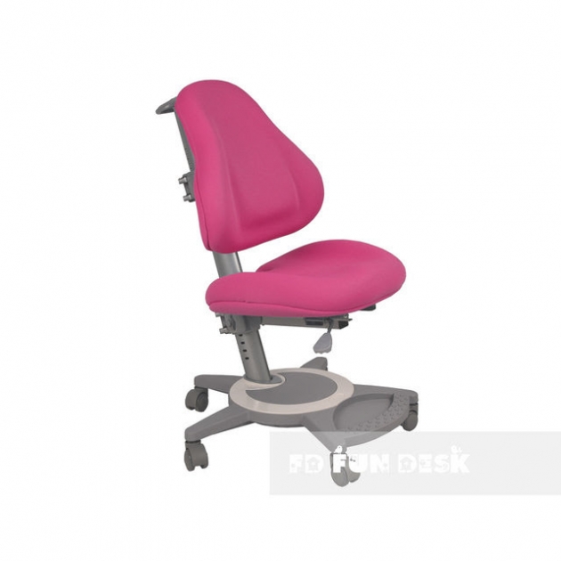 Кресло для дома FunDesk Bravo серый розовый