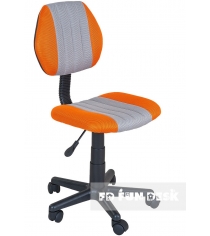 Детское компьютерное кресло Fundesk lst4 orange grey