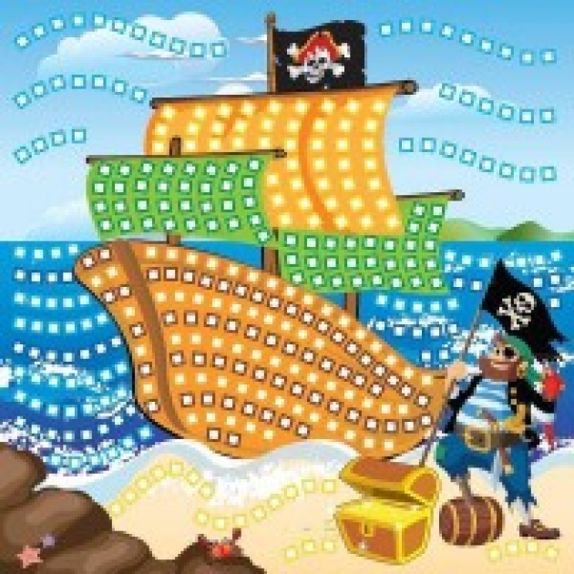 Мозаика пиратский корабль Funnivation FM5015