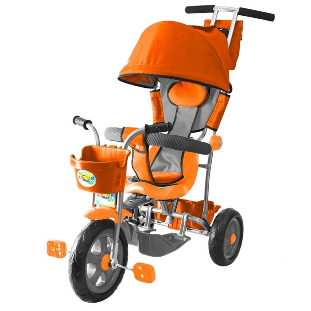 Трехколесный велосипед Galaxy Лучик-1 оранжевый 5599