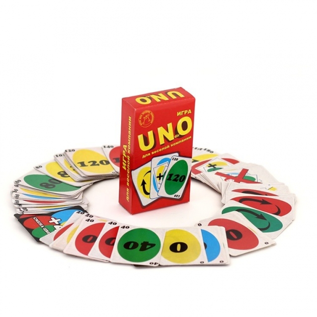 Настольная игра uno 108 карточек Гелий 11028/Г