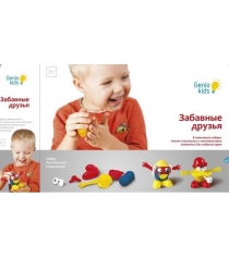 Набор для детской лепки забавные друзья Genio Kids TA1026...