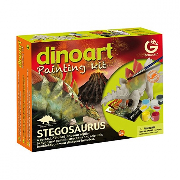 Набор для творчества Geoworld Dinoart Стегозавр CL837K
