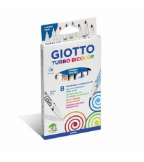 Фломастеры turbo bicolor Giotto 423400
