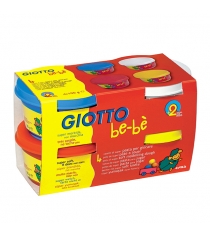 Паста Super Modelling Dough 4 штуки по 100 гр Giotto be-be' 464901