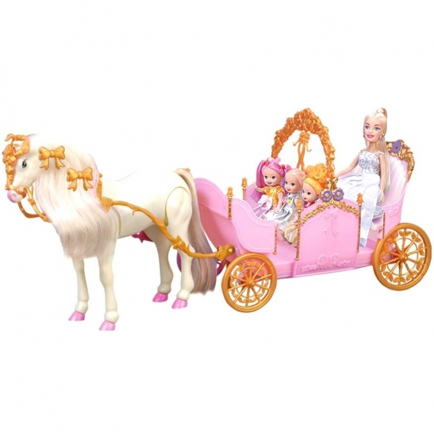 Игровой набор карета с куклами и лошадкой Girls Club IT102730