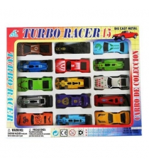 Набор из 15 машинок turbo racer 1:64 Global Way Shares Ltd G100-H36015...