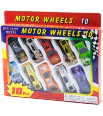 Набор машинок motor wheels 10 шт Global Way Shares Ltd L856-H36004
