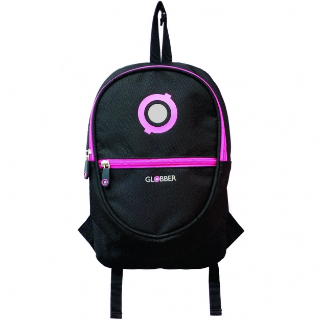 Рюкзак Globber для самокатов junior black neon pink 6709