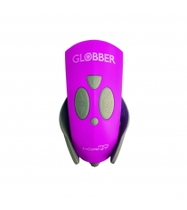 Звонок фонарик Globber для самокатов mini hornit 25 мелодий deep pink 6713...