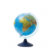 Глобус физико политический рельефный с подсветкой 250 Globen INT12500287