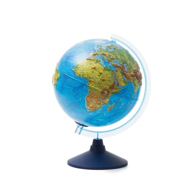 Глобус физико политический рельефный с подсветкой 250 Globen INT12500287