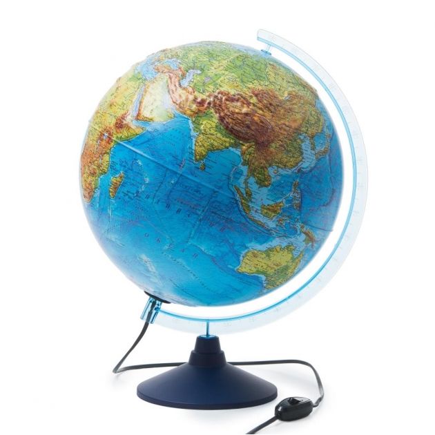 Глобус Globen интерактивный физико политический с подсветкой рельефный 320 INT13200290