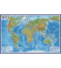Карта Globen кн039 мир физический 1 29